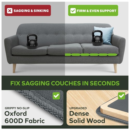 Sectional cushion support - support, set