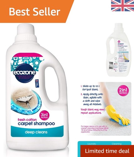 Plant based upholstery shampoo - upholstery,