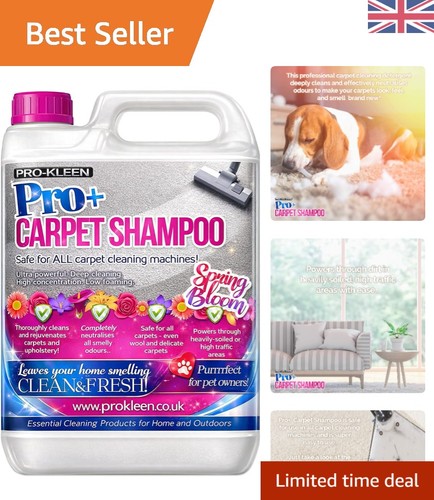 Spring bloom carpet shampoo - spring,