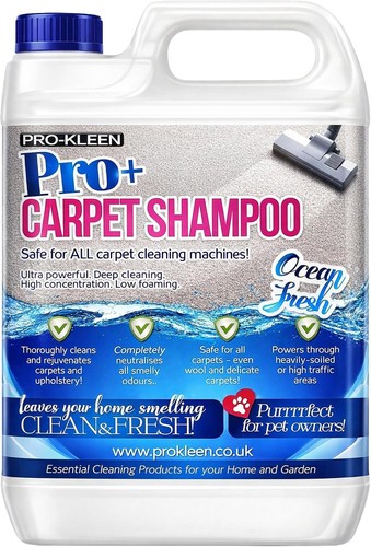Pro carpet cleaner shampoo 5l - pro+,